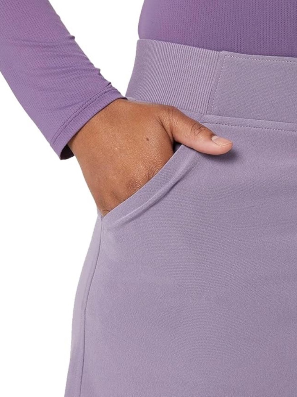 32 Degrees Cool Active Pull-On Skort Skirt With Inner Mesh Shorts Size XL Purple - Picture 4 of 8